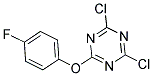 2,4-Dichloro-6-(4-fluorophenoxy)-1,3,5-triazineStructure,112748-46-6Structure 2,4-Dichloro-6-(4-fluorophenoxy)-1,3,5-triazine Structure,112748-46-6Structure