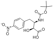 (2S,3r)-3-(boc-amino)-2-hydroxy-4-(4-nitrophenyl)butyric acidStructure,112898-24-5Structure (2S,3r)-3-(boc-amino)-2-hydroxy-4-(4-nitrophenyl)butyric acid Structure,112898-24-5Structure