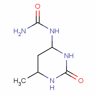 Urea,n-(hexahydro-6-methyl-2-oxo-4-pyrimidinyl)-Structure,1129-42-6Structure Urea,n-(hexahydro-6-methyl-2-oxo-4-pyrimidinyl)- Structure,1129-42-6Structure