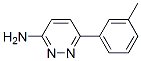 3-Pyridazinamine, 6-(3-methylphenyl)-Structure,113121-50-9Structure 3-Pyridazinamine, 6-(3-methylphenyl)- Structure,113121-50-9Structure