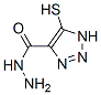 1H-1,2,3-triazole-4-carboxylicacid,5-mercapto-,hydrazide(9ci)Structure,113137-62-5Structure 1H-1,2,3-triazole-4-carboxylicacid,5-mercapto-,hydrazide(9ci) Structure,113137-62-5Structure