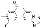 2-([1,2,4]噻唑并[1,5-a]吡啶-6-基)-1-(5-氟-6-甲基吡啶-2-基)乙酮結(jié)構(gòu)式_1132610-47-9結(jié)構(gòu)式