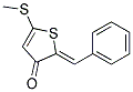 2-Benzylidene-5-(methylthio)thiophen-3(2h)-oneStructure,113544-20-0Structure 2-Benzylidene-5-(methylthio)thiophen-3(2h)-one Structure,113544-20-0Structure