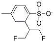 (1,3-Difluoro-2-propyl)-p-toluenesulphonateStructure,113557-78-1Structure (1,3-Difluoro-2-propyl)-p-toluenesulphonate Structure,113557-78-1Structure