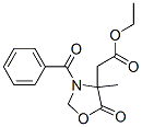 (2R,4S)-3-苯甲?；?4-乙氧基l羰基甲基-4-甲基-5-噁唑烷酮結(jié)構(gòu)式_113806-36-3結(jié)構(gòu)式