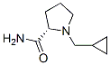 (2s)-(9ci)-1-(環(huán)丙基甲基)-2-吡咯烷羧酰胺結(jié)構式_114812-44-1結(jié)構式