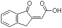 2-(1,3-Dihydro-1-oxo-2h-inden-2-ylidene)acetic acidStructure,114915-75-2Structure 2-(1,3-Dihydro-1-oxo-2h-inden-2-ylidene)acetic acid Structure,114915-75-2Structure
