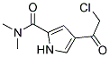 1H-pyrrole-2-carboxamide, 4-(chloroacetyl)-n,n-dimethyl-(9ci)Structure,115027-25-3Structure 1H-pyrrole-2-carboxamide, 4-(chloroacetyl)-n,n-dimethyl-(9ci) Structure,115027-25-3Structure