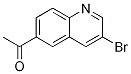1-(3-Bromoquinolin-6-yl)ethanoneStructure,1150618-23-7Structure 1-(3-Bromoquinolin-6-yl)ethanone Structure,1150618-23-7Structure