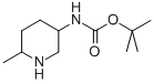 Tert-butyl (6-methylpiperidin-3-yl)carbamateStructure,1150618-39-5Structure Tert-butyl (6-methylpiperidin-3-yl)carbamate Structure,1150618-39-5Structure