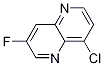 8-Chloro-3-fluoro-1,5-naphthyridine Structure,1151802-02-6Structure