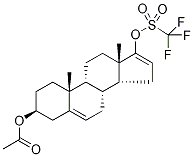 (3β)-androsta-5,16-diene-3,17-diol 3-acetate 17-(trifluoromethanesulfonate)Structure,115375-60-5Structure (3β)-androsta-5,16-diene-3,17-diol 3-acetate 17-(trifluoromethanesulfonate) Structure,115375-60-5Structure