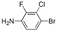 4-Bromo-3-chloro-2-fluoroaniline Structure,115843-99-7Structure