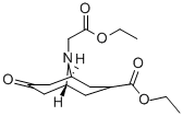 3-(乙氧基羰基)-7-氧代-9-氮雜雙環(huán)[3.3.1]壬烷-9-乙酸乙酯結(jié)構(gòu)式_115956-03-1結(jié)構(gòu)式