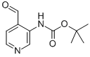 (4-Formyl-pyridin-3-yl)carbamic acid tert-butyl ester Structure,116026-95-0Structure