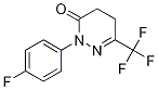 2-(4-Fluorophenyl)-6-(trifluoromethyl)-4,5-dihydropyridazin-3(2h)-oneStructure,1161004-70-1Structure 2-(4-Fluorophenyl)-6-(trifluoromethyl)-4,5-dihydropyridazin-3(2h)-one Structure,1161004-70-1Structure