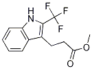 Methyl 3-(2-(trifluoromethyl)-1h-indol-3-yl)propanoateStructure,1161005-04-4Structure Methyl 3-(2-(trifluoromethyl)-1h-indol-3-yl)propanoate Structure,1161005-04-4Structure