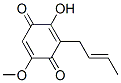 2,5-Cyclohexadiene-1,4-dione,3-(2-butenyl)-2-hydroxy-5-methoxy-,(e)-(9ci)Structure,116138-71-7Structure 2,5-Cyclohexadiene-1,4-dione,3-(2-butenyl)-2-hydroxy-5-methoxy-,(e)-(9ci) Structure,116138-71-7Structure