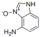 1H-benzimidazol-4-amine,3-oxide(9ci)Structure,116423-93-9Structure 1H-benzimidazol-4-amine,3-oxide(9ci) Structure,116423-93-9Structure