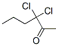 2-Hexanone, 3,3-dichloro-Structure,116531-23-8Structure 2-Hexanone, 3,3-dichloro- Structure,116531-23-8Structure