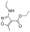 4-Isoxazolecarboxylicacid,3-(ethylamino)-5-methyl-,ethylester(9ci)Structure,116545-16-5Structure 4-Isoxazolecarboxylicacid,3-(ethylamino)-5-methyl-,ethylester(9ci) Structure,116545-16-5Structure