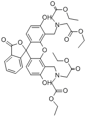 Calcein tetraethyl ester Structure,1170856-93-5Structure