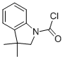 1H-indole-1-carbonyl chloride, 2,3-dihydro-3,3-dimethyl-(9ci)Structure,117086-95-0Structure 1H-indole-1-carbonyl chloride, 2,3-dihydro-3,3-dimethyl-(9ci) Structure,117086-95-0Structure