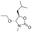 反式-(9ci)-4-乙氧基-3-甲基-5-(2-甲基丙基)-2-噁唑烷酮結(jié)構(gòu)式_117508-52-8結(jié)構(gòu)式