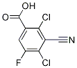 2,4-Dichloro-3-cyano-5-fluorobenzoic acidStructure,117528-58-2Structure 2,4-Dichloro-3-cyano-5-fluorobenzoic acid Structure,117528-58-2Structure