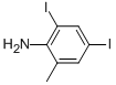 2,4-Diiodo-6-methylbenzenamineStructure,117832-09-4Structure 2,4-Diiodo-6-methylbenzenamine Structure,117832-09-4Structure