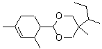 2-(2,4-Dimethylcyclohex-3-ene-1-yl)-5-methyl-5-(1-methylpropyl)-1,3-dioxaneStructure,117933-89-8Structure 2-(2,4-Dimethylcyclohex-3-ene-1-yl)-5-methyl-5-(1-methylpropyl)-1,3-dioxane Structure,117933-89-8Structure
