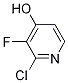 2-Chloro-3-fluoropyridin-4-ol Structure,1184172-46-0Structure