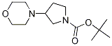 3-Morpholin-4-yl-pyrrolidine-1-carboxylic acid tert-butyl esterStructure,1184914-30-4Structure 3-Morpholin-4-yl-pyrrolidine-1-carboxylic acid tert-butyl ester Structure,1184914-30-4Structure