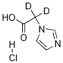 咪唑-1-基-乙酸-d2鹽酸鹽結構式_1185102-88-8結構式