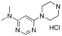 N,n-dimethyl-6-(piperazin-1-yl)pyrimidin-4-amine hydrochlorideStructure,1185310-57-9Structure N,n-dimethyl-6-(piperazin-1-yl)pyrimidin-4-amine hydrochloride Structure,1185310-57-9Structure