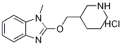 1-Methyl-2-(piperidin-3-ylmethoxy)-1h-benzoimidazole hydrochlorideStructure,1185311-12-9Structure 1-Methyl-2-(piperidin-3-ylmethoxy)-1h-benzoimidazole hydrochloride Structure,1185311-12-9Structure