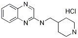 Piperidin-4-ylmethyl-quinoxalin-2-yl-amine hydrochlorideStructure,1185311-71-0Structure Piperidin-4-ylmethyl-quinoxalin-2-yl-amine hydrochloride Structure,1185311-71-0Structure