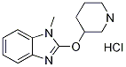 1-Methyl-2-(piperidin-3-yloxy)-1h-benzoimidazole hydrochlorideStructure,1185313-72-7Structure 1-Methyl-2-(piperidin-3-yloxy)-1h-benzoimidazole hydrochloride Structure,1185313-72-7Structure