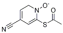 Ethanethioic acid s-(4-cyano-1-oxido-2-pyridinyl) esterStructure,1186127-88-7Structure Ethanethioic acid s-(4-cyano-1-oxido-2-pyridinyl) ester Structure,1186127-88-7Structure