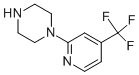 1-(4-Trifluoromethyl-pyridin-2-yl)-piperazineStructure,118708-88-6Structure 1-(4-Trifluoromethyl-pyridin-2-yl)-piperazine Structure,118708-88-6Structure