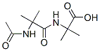 Alanine, n-(n-acetyl-2-methylalanyl)-2-methyl-(9ci)Structure,118724-99-5Structure Alanine, n-(n-acetyl-2-methylalanyl)-2-methyl-(9ci) Structure,118724-99-5Structure