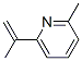 Pyridine, 2-methyl-6-(1-methylethenyl)-(9ci)Structure,118775-70-5Structure Pyridine, 2-methyl-6-(1-methylethenyl)-(9ci) Structure,118775-70-5Structure