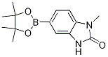 1-甲基-5-(4,4,5,5-四甲基-1,3,2-二噁硼烷-2-基)-1H-苯并[d]咪唑-2(3H)-酮結(jié)構(gòu)式_1187968-73-5結(jié)構(gòu)式