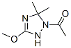 1H-1,2,4-triazole, 1-acetyl-2,5-dihydro-3-methoxy-5,5-dimethyl- (9ci)Structure,118807-32-2Structure 1H-1,2,4-triazole, 1-acetyl-2,5-dihydro-3-methoxy-5,5-dimethyl- (9ci) Structure,118807-32-2Structure