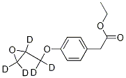 4-(2-環(huán)氧乙烷甲氧基-d5)苯乙酸乙酯結構式_1189858-70-5結構式