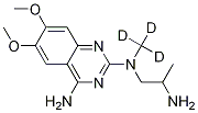 N-(4-amino-6,7-dimethoxyquinazol-2-yl)-n-methyl-d3-propylenediamineStructure,1189922-32-4Structure N-(4-amino-6,7-dimethoxyquinazol-2-yl)-n-methyl-d3-propylenediamine Structure,1189922-32-4Structure