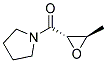 反式-(9ci)-1-[(3-甲基環(huán)氧乙烷)羰基]-吡咯烷結(jié)構(gòu)式_119163-32-5結(jié)構(gòu)式