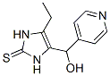 2H-imidazole-2-thione, 4-ethyl-1,3-dihydro-5-(hydroxy-4-pyridinylmethyl)-Structure,119193-64-5Structure 2H-imidazole-2-thione, 4-ethyl-1,3-dihydro-5-(hydroxy-4-pyridinylmethyl)- Structure,119193-64-5Structure
