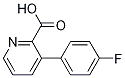 3-(4-Fluorophenyl)picolinicacidStructure,1192608-90-4Structure 3-(4-Fluorophenyl)picolinicacid Structure,1192608-90-4Structure