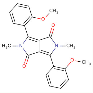 3,6-Bis-(2-methoxyphenyl)-2,5-dihydro-2-methylpyrrolo<3,4-c>pyrrole-1,4-dioneStructure,119273-55-1Structure 3,6-Bis-(2-methoxyphenyl)-2,5-dihydro-2-methylpyrrolo<3,4-c>pyrrole-1,4-dione Structure,119273-55-1Structure